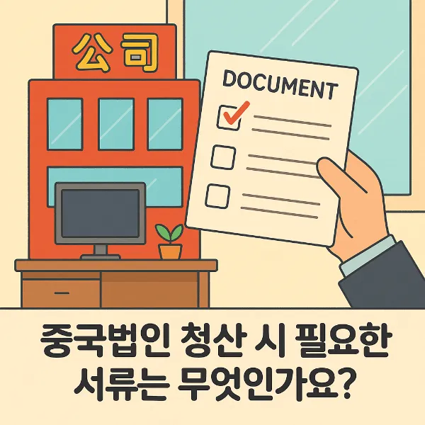 중국법인청산,  기업전문변호사